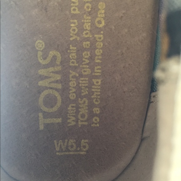 Toms wedge shoes size 5.5 - Picture 4 of 4